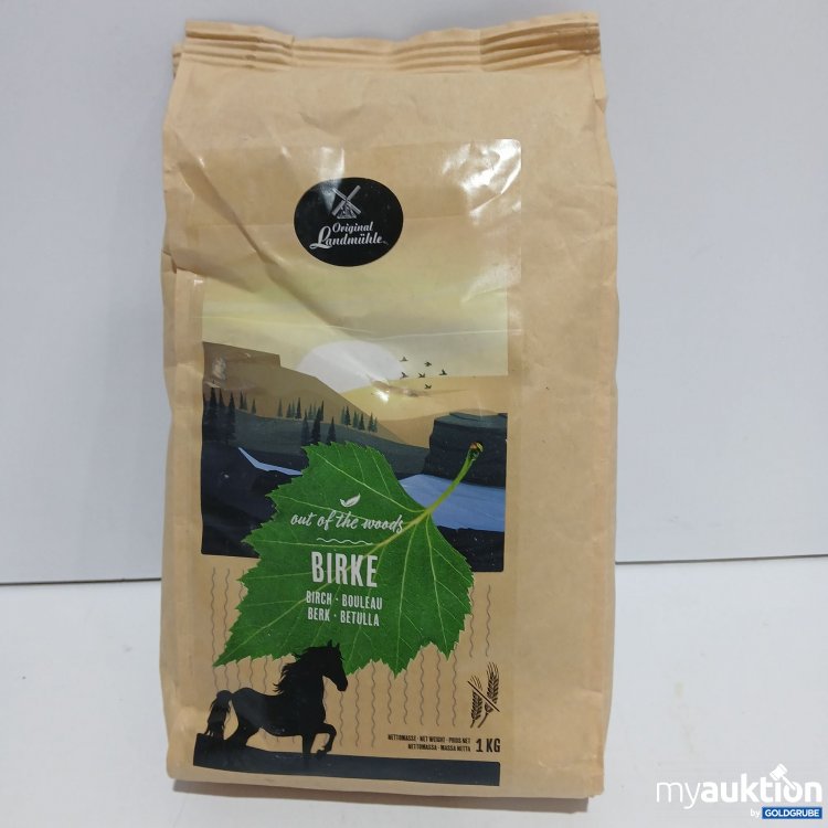 Artikel Nr. 869537: Original Landmühle Birke Ergänzungsfuttermittel für Pferde 1kg 