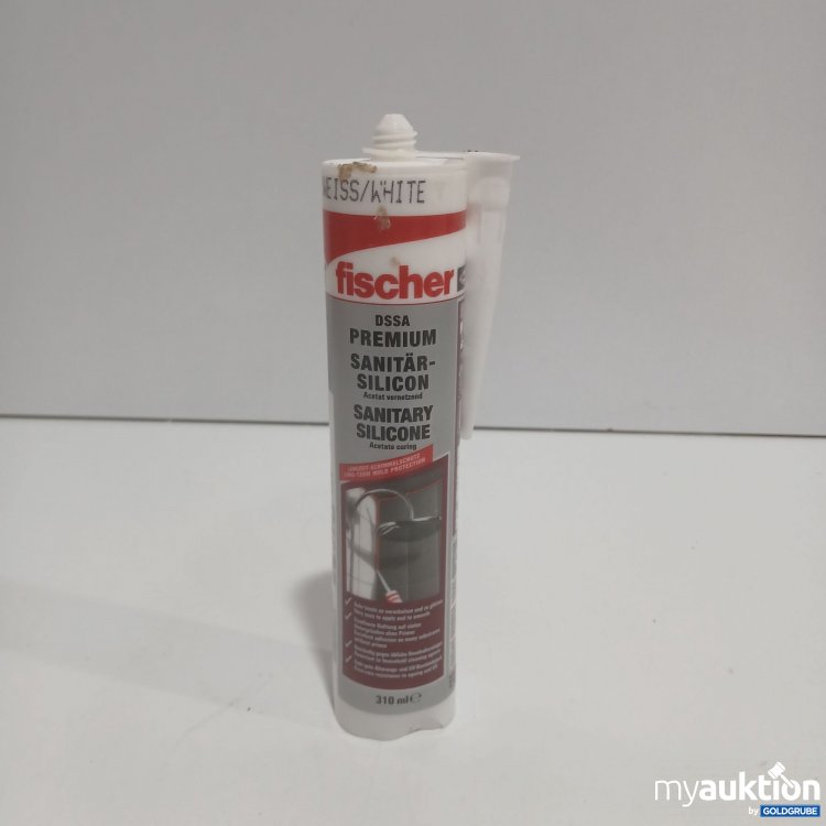 Artikel Nr. 871537: Fischer DSSA Premium Sanitär-Silicon White 310ml