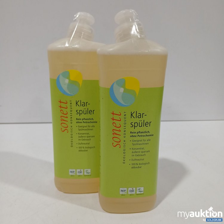 Artikel Nr. 876537 Artikel Nr. 876537: Sonett Klarspüler 2x0.5l