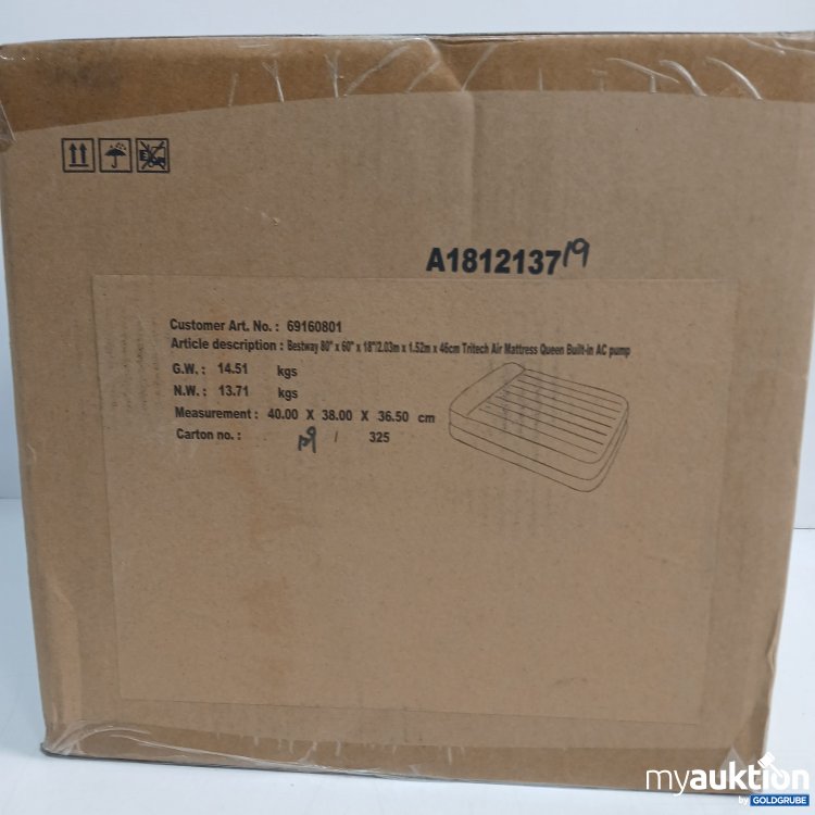 Artikel Nr. 877537: Bestway Tritech Air Mattress Queen Built in AC Pump 