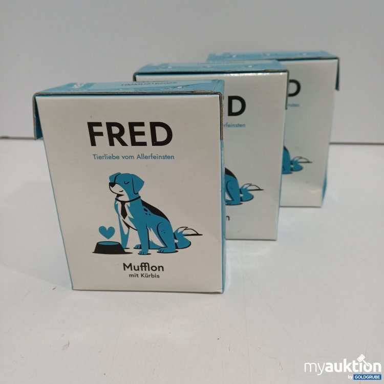 Artikel Nr. 884537: Fred Hundefutter 3x390g