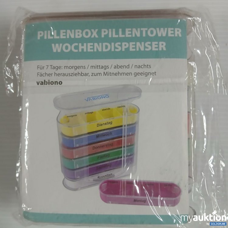 Artikel Nr. 922537 Artikel Nr. 922537: vabiono Pillenbox Wochendispencer