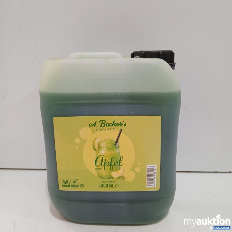 Artikel Nr. 941537 Artikel Nr. 941537: Abgelaufen am 29.06.2026 A. Beckers Becker's Apfel Slush-Konzentrat 5000ml