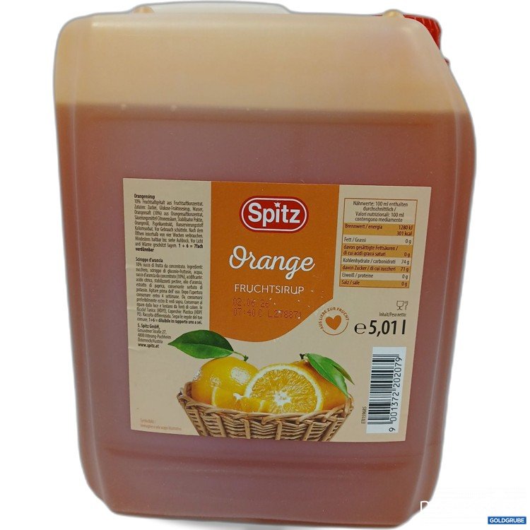 Artikel Nr. 954537: Spitz Orange Fruchtsirup 5,01l 