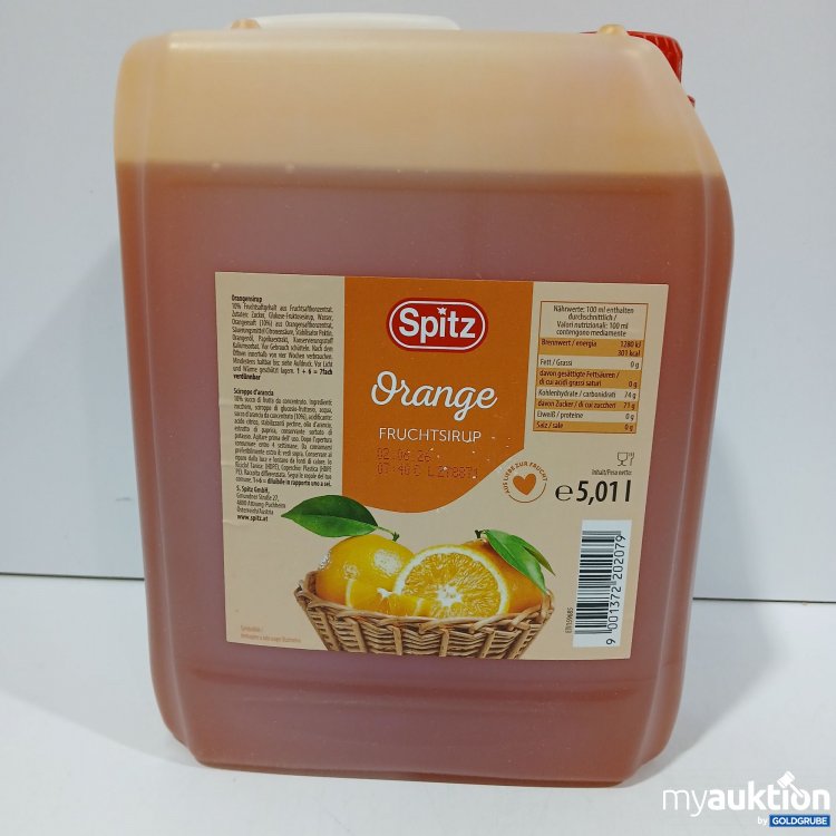 Artikel Nr. 954537: Spitz Orange Fruchtsirup 5,01l 