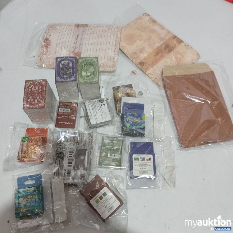 Artikel Nr. 955537: Diverse Papier mit Bilder und ohne zum Basteln