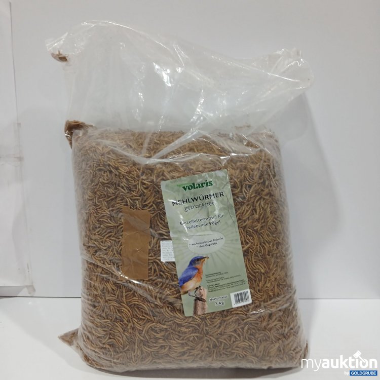 Artikel Nr. 961537 Artikel Nr. 961537: Volaris Mehlwütmer Getrocknet 5kg