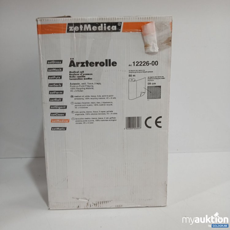 Artikel Nr. 977537 Artikel Nr. 977537: ZetMedica Ärzterolle 9Rollen 50m 59cm