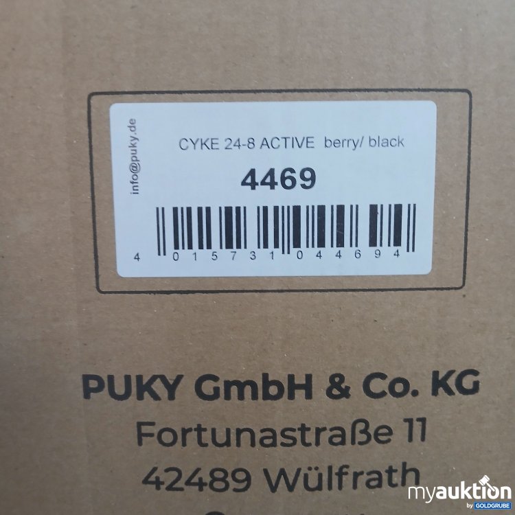 Artikel Nr. 979537 Artikel Nr. 979537: Puky Cyke 24-8 Active berry/black 4469