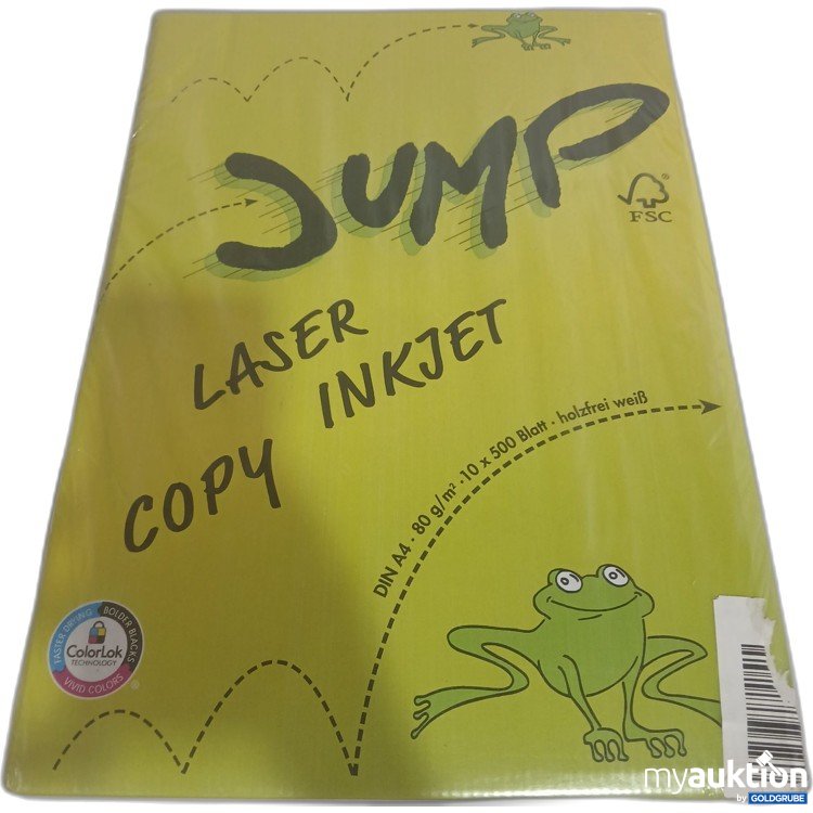 Artikel Nr. 981537: Jump Kopierpapier für Laser- und Injekt-Drucker DIN A4 10x500Blatt