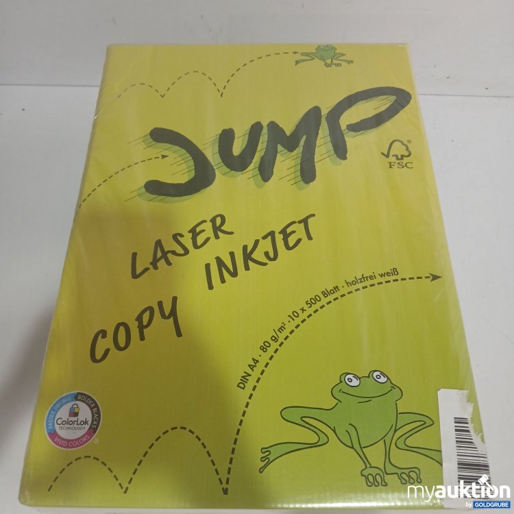 Artikel Nr. 981537: Jump Kopierpapier für Laser- und Injekt-Drucker DIN A4 10x500Blatt