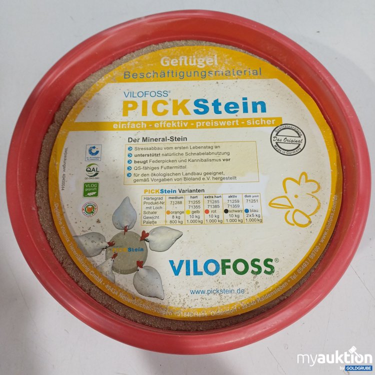 Artikel Nr. 983537: Vilofoss PICKStein Geflügel-Beschäftigungsmaterial, 10kg