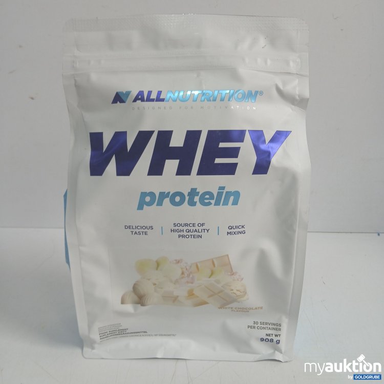 Artikel Nr. 984537: Allnutrition Whey Protein White Chocolate 908g