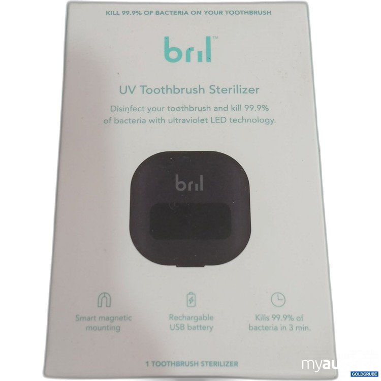 Artikel Nr. 989537 Artikel Nr. 989537: Bril UV Toothbrush Sterilizer