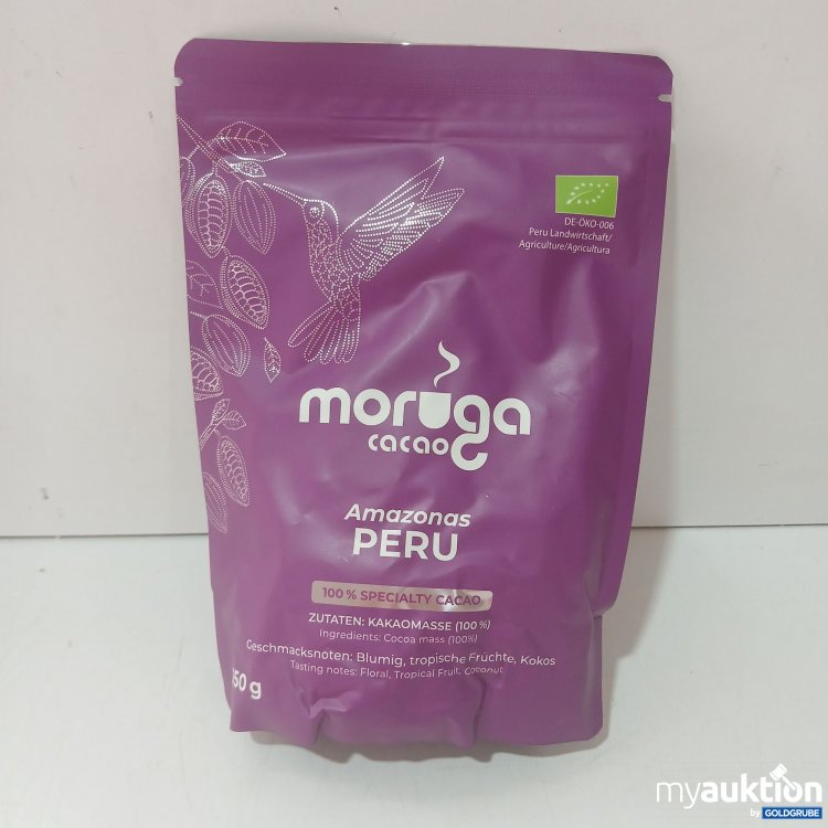 Artikel Nr. 995537 Artikel Nr. 995537: Moruga Cacao Amazonas Peru 350g