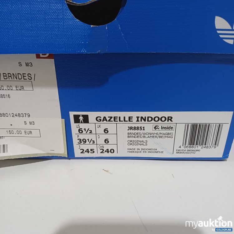 Artikel Nr. 463538 Artikel Nr. 463538: Adidas Gazelle Indoor Größe 39 1/3