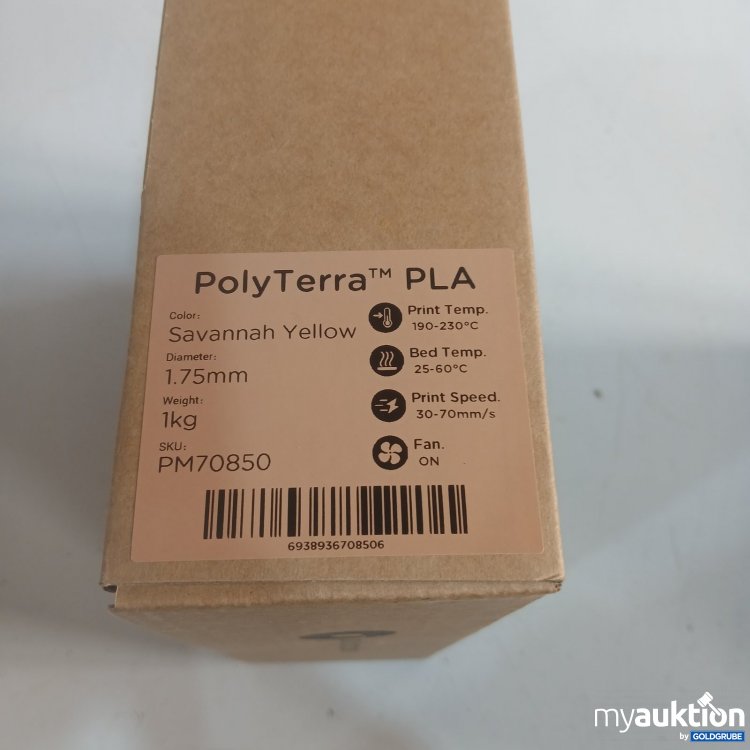 Artikel Nr. 465538 Artikel Nr. 465538: polymaker PolyTerra PLA 3D Druckerfilament 1 kg 1,75 mm Savannah Yellow