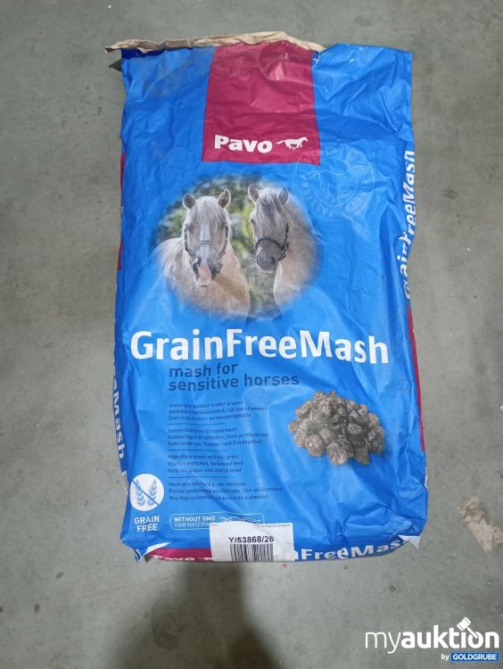 Artikel Nr. 467538 Artikel Nr. 467538: Pavo GrainFreeMash Pferdefutter
15 kg