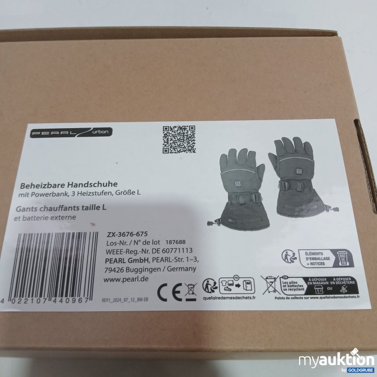Artikel Nr. 812538 Artikel Nr. 812538: Pearl Box Beheizbare Handschuhe L