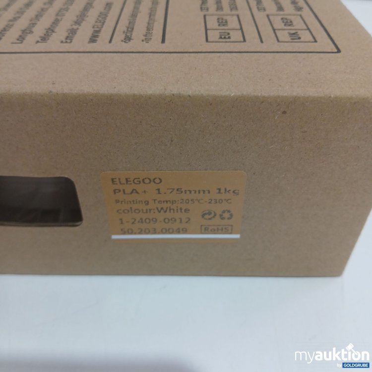 Artikel Nr. 839538: Elegoo 3D Printer Filament PLA White 1,75mm 1kg 