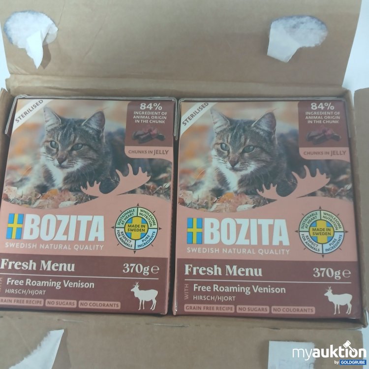 Artikel Nr. 862538: Bozita swedish chunks in jelly mit Hirsch 6x370g