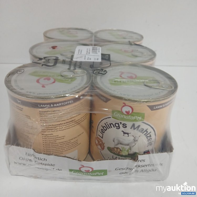 Artikel Nr. 870538 Artikel Nr. 870538: GranataPet Lamm&Kartoffel Hundefutter 6x800g