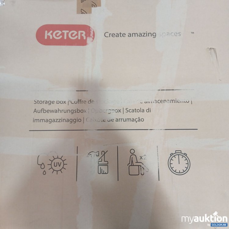 Artikel Nr. 887538 Artikel Nr. 887538: Keter Aufbewahrungsbox XL 163l 17210073