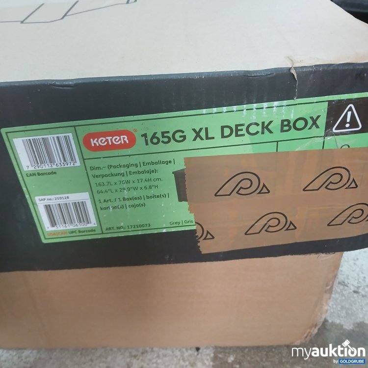 Artikel Nr. 887538 Artikel Nr. 887538: Keter Aufbewahrungsbox XL 163l 17210073