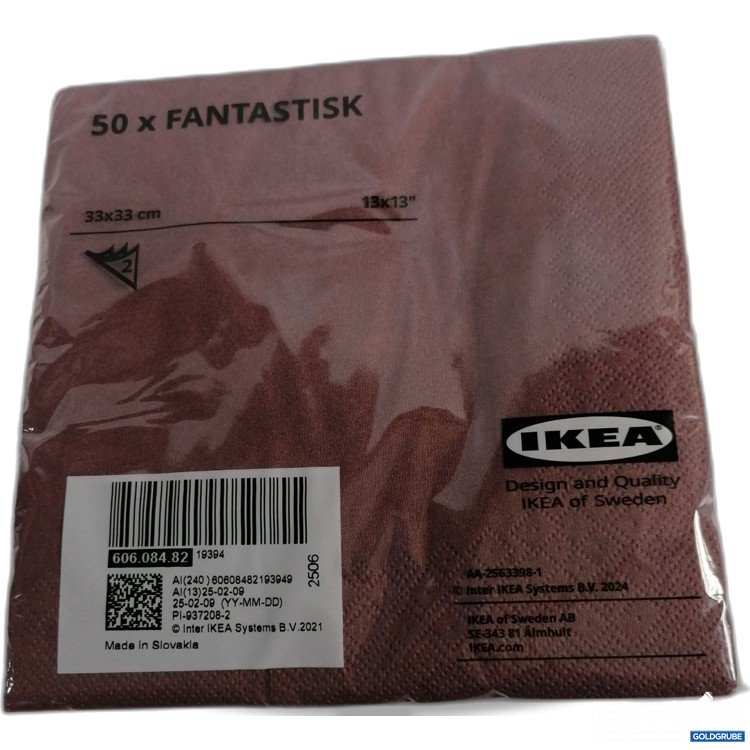 Artikel Nr. 888538: Ikea Servietten 33x33cm