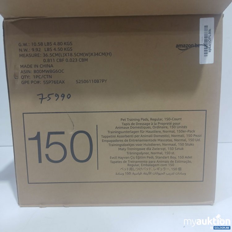 Artikel Nr. 891538: Pet Training Pada Regular 150Stk 