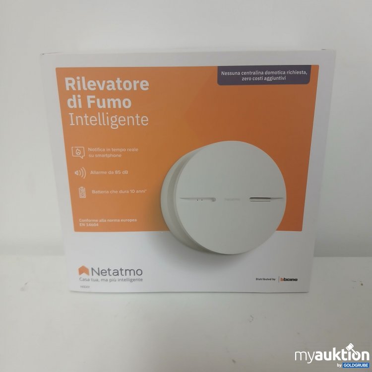 Artikel Nr. 917538 Artikel Nr. 917538: Netatmo Rilevatore di Fumo Intelligente NSD01