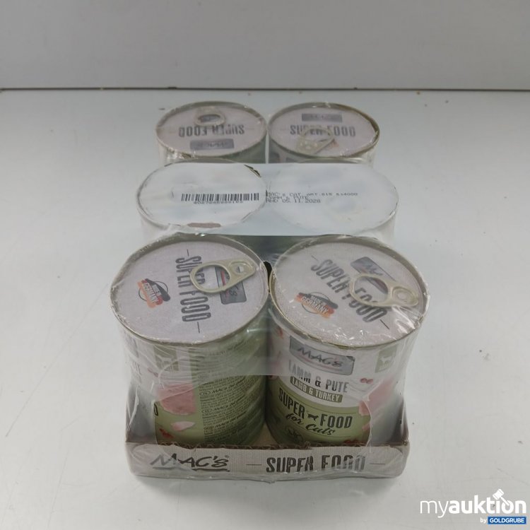 Artikel Nr. 973538: MAC's Super Food Lamm & Pute 6x400 g