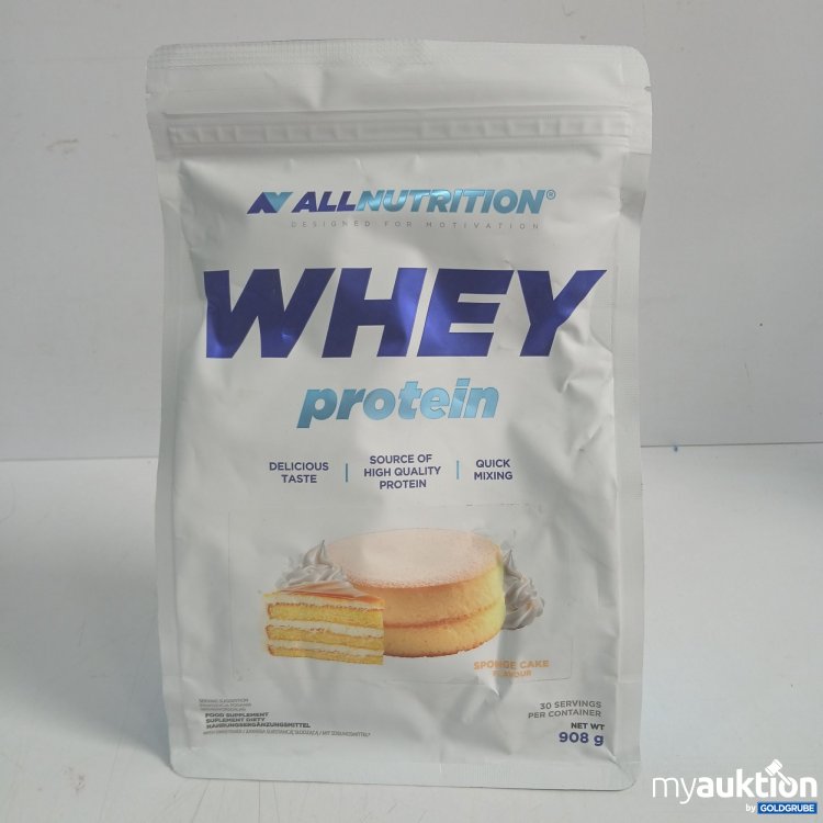 Artikel Nr. 984538: Allnutrition Whey Protein Sponge Cake 908g