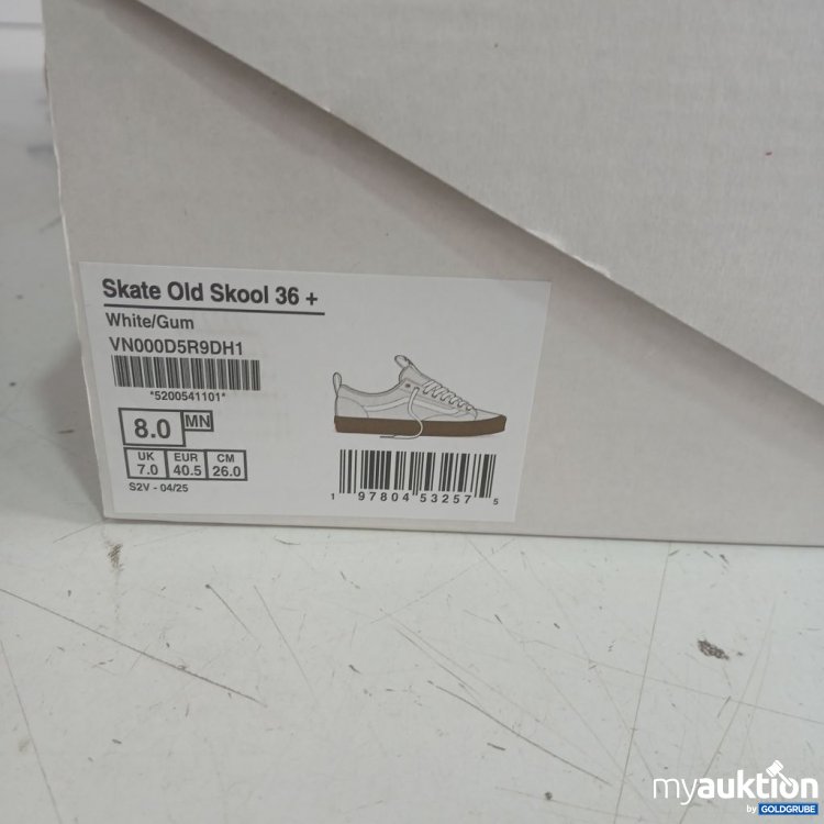 Artikel Nr. 992538 Artikel Nr. 992538: Vans Skate Old Skool 36+ white/gum