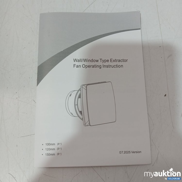 Artikel Nr. 997538 Artikel Nr. 997538: Wall/Windows Type Extractor Fan with Humidity Sensor LFWW-13QH