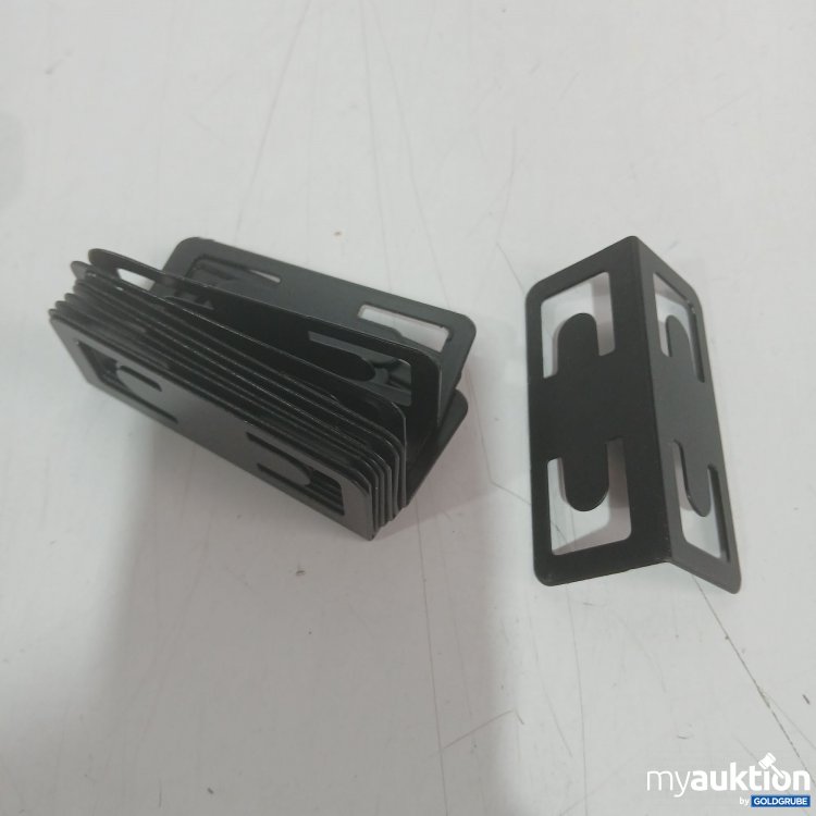 Artikel Nr. 446539 Artikel Nr. 446539: Eckverbinder schwarz 10Stk ca 8x7cm gesamt