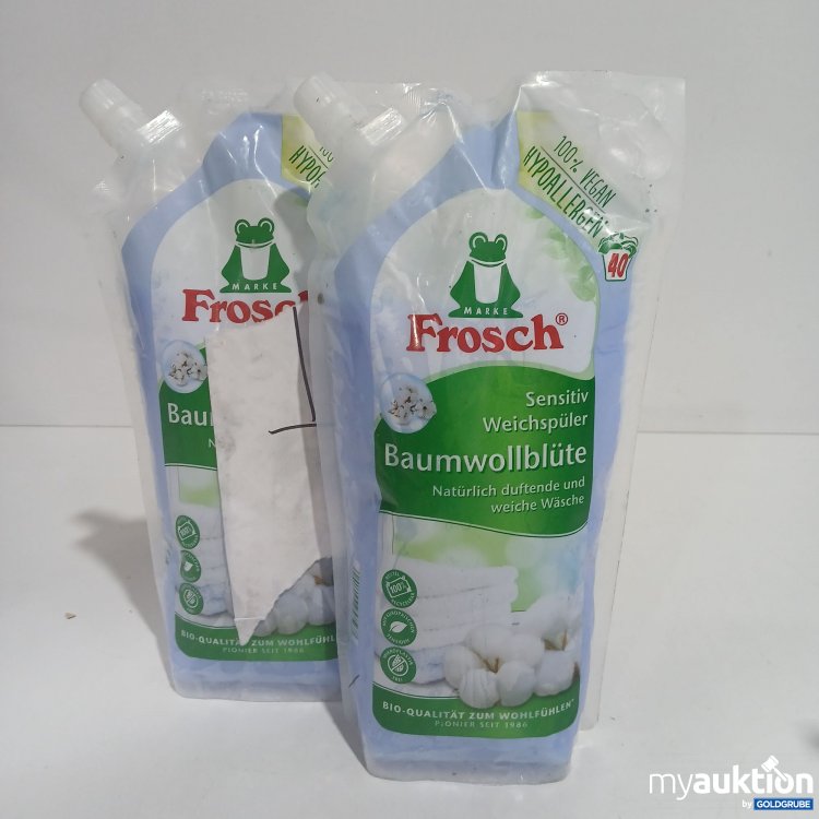 Artikel Nr. 816539 Artikel Nr. 816539: Frosch Sensitiv Weichspüler Baumwollblüte je 1L
