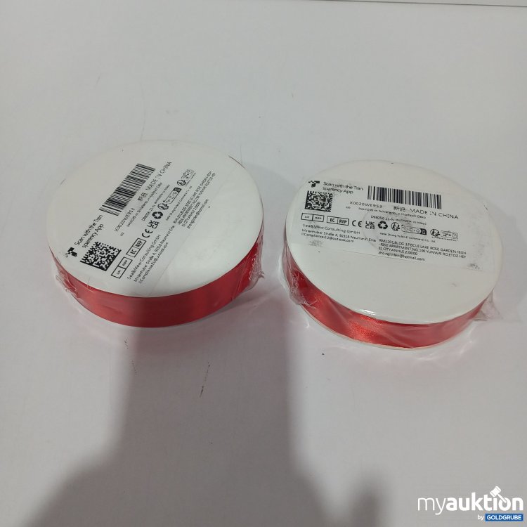 Artikel Nr. 821539 Artikel Nr. 821539: Geschenksbänder rot 2.5 cm breit 2er Pack