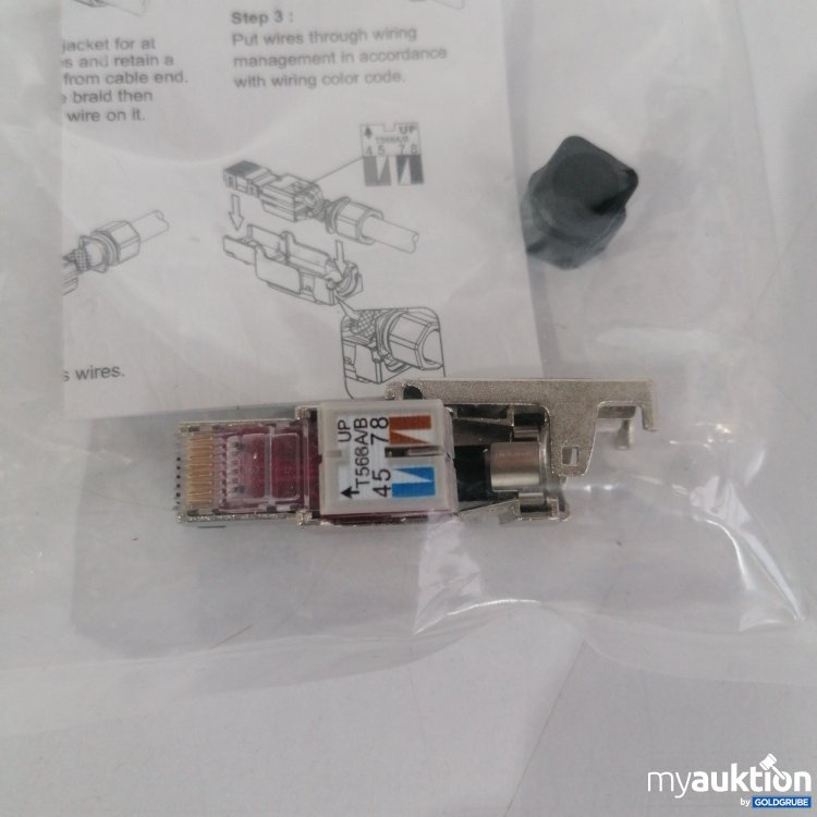 Artikel Nr. 827539 Artikel Nr. 827539: Feldkonfektionierbarer Stecker T568A/B,4578,