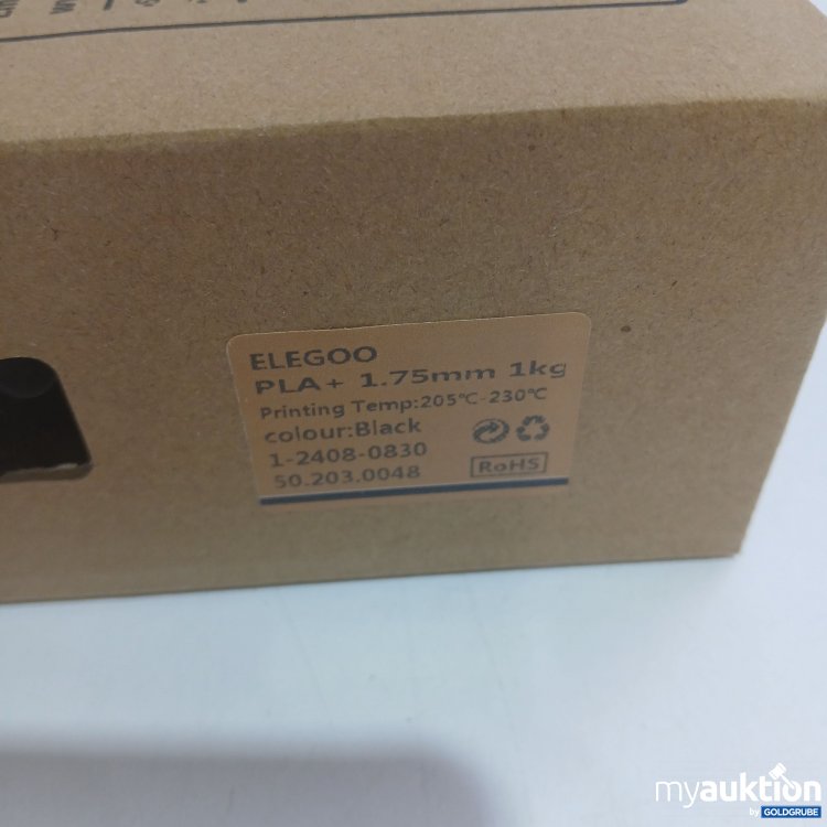 Artikel Nr. 839539: Elegoo 3D Printer Filament PLA Black 1,75mm 1kg