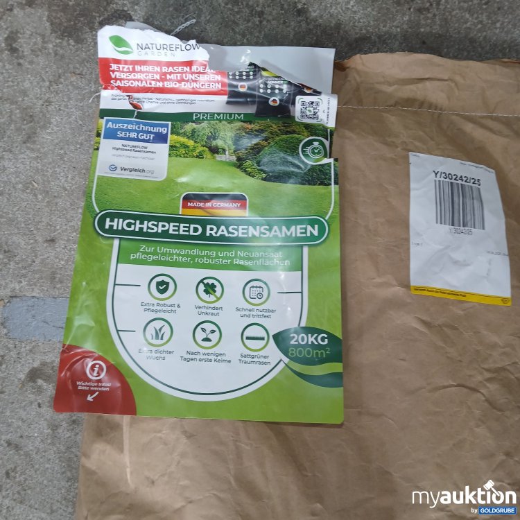 Artikel Nr. 855539 Artikel Nr. 855539: Natureflow Highspeed Rasensamen 20kg