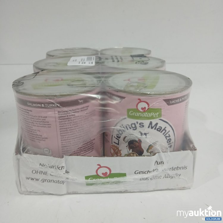 Artikel Nr. 870539: GranataPet Hundefutter Lachs&Pute 6x800g