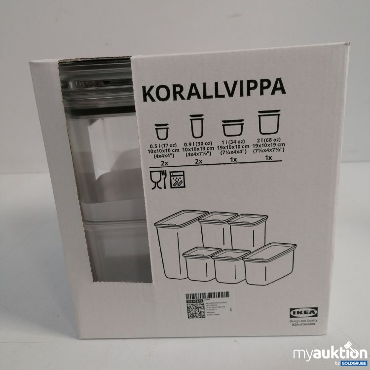 Artikel Nr. 888539 Artikel Nr. 888539: Ikea Korallvippa Aufbewahrungsboxen Art:705.993.16