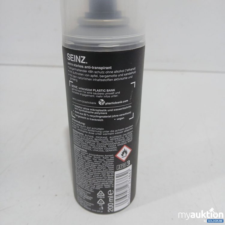 Artikel Nr. 890539: SEINZ Antitranspirant extra stark 200 ml