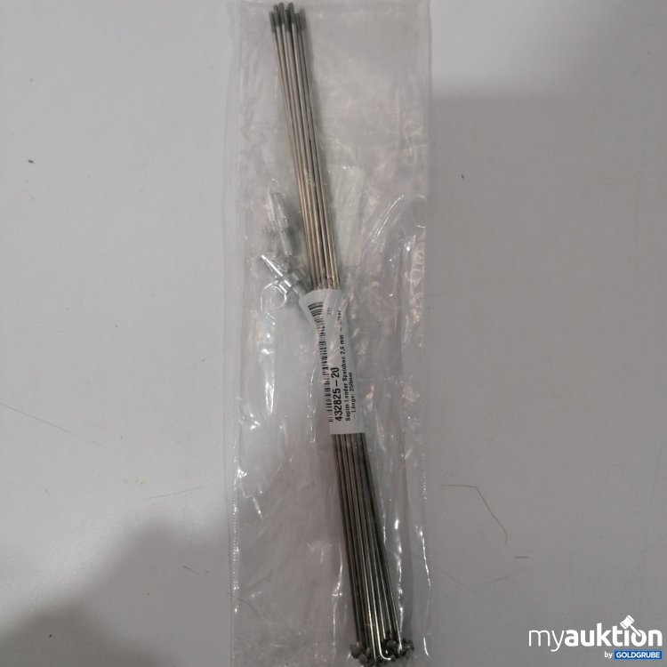 Artikel Nr. 895539: Sapim Leader Speichen 2mm 258mm Länge Silber 