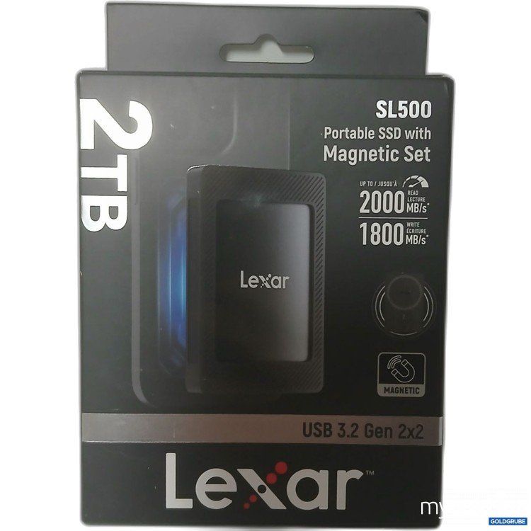Artikel Nr. 917539 Artikel Nr. 917539: Lexar Portable SSD SL500 USB 3.0 Gen 2x2 2TB