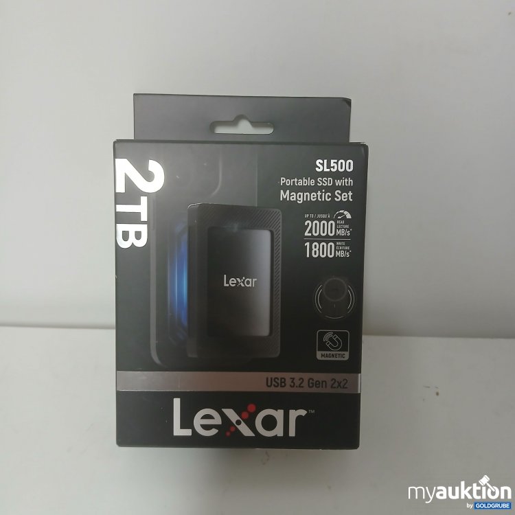 Artikel Nr. 917539 Artikel Nr. 917539: Lexar Portable SSD SL500 USB 3.0 Gen 2x2 2TB