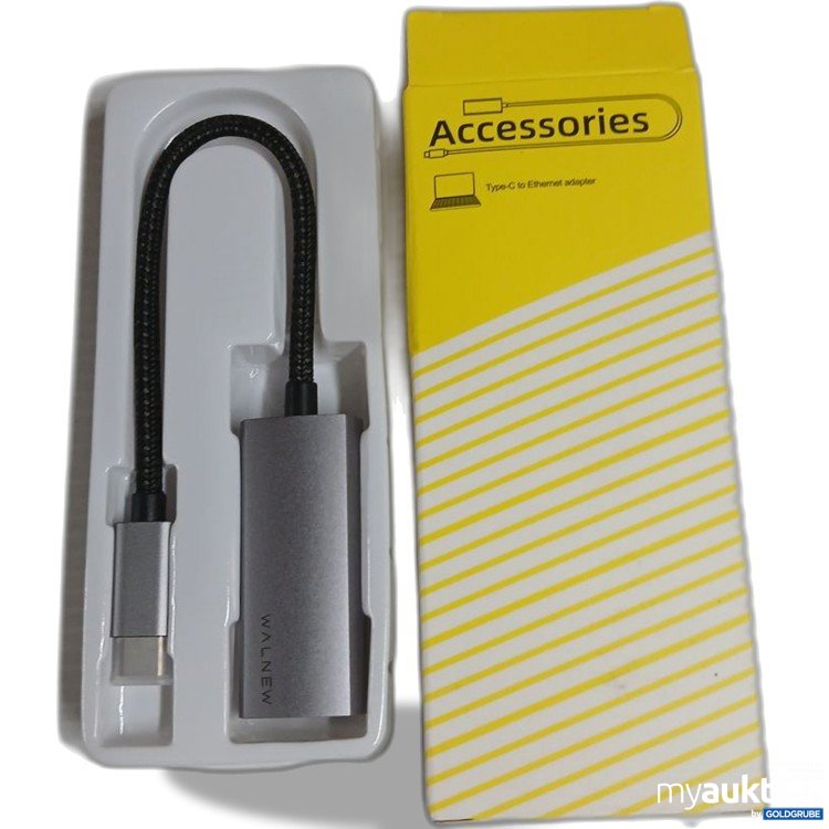 Artikel Nr. 932539 Artikel Nr. 932539: WALNEW C10R USB C RJ45 Ethernet Adapter