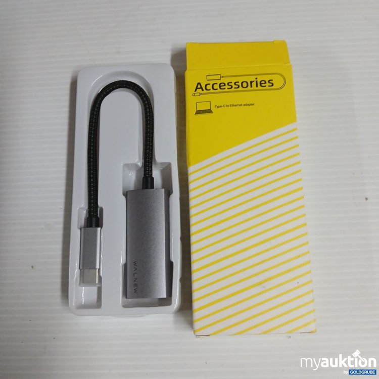Artikel Nr. 932539 Artikel Nr. 932539: WALNEW C10R USB C RJ45 Ethernet Adapter