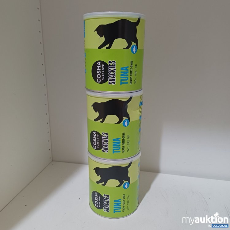 Artikel Nr. 985539: Cosma Snackies Thunfisch, Katzensnacks, 3x150g